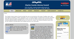 Desktop Screenshot of charlescountyliteracy.org